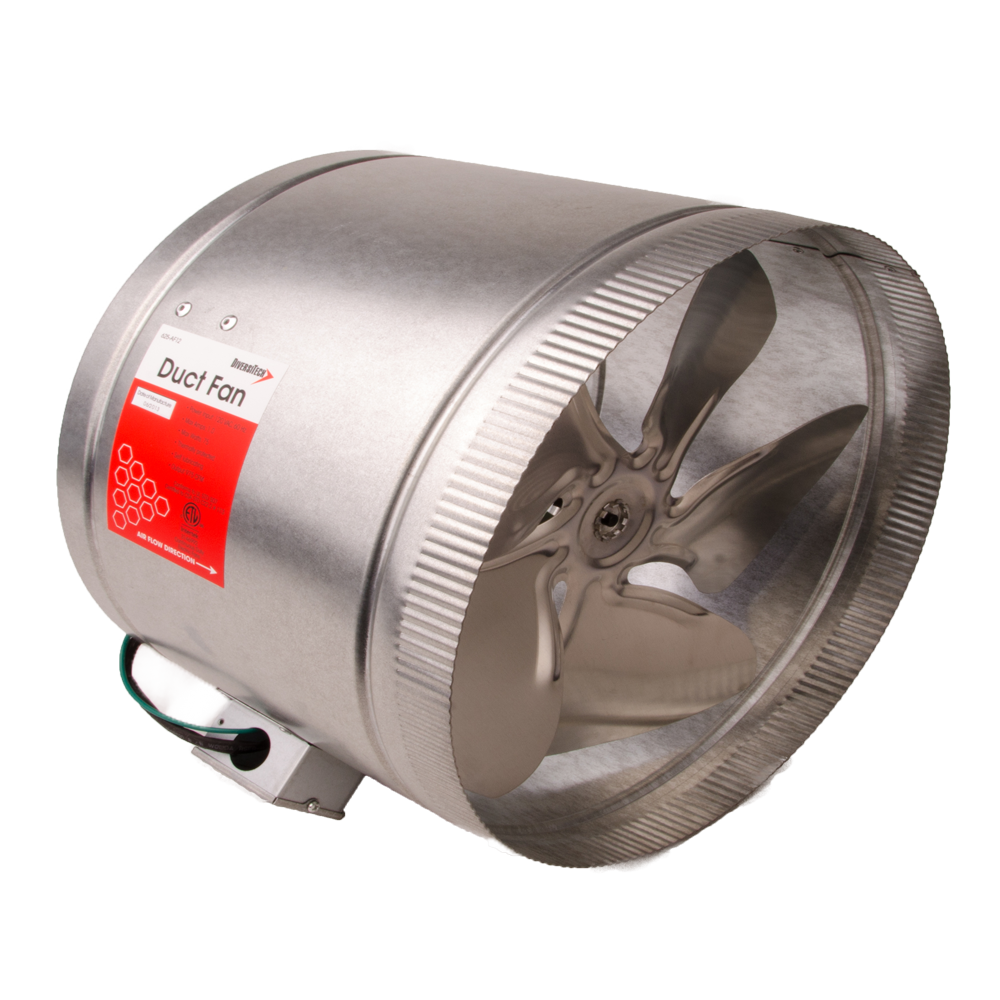 Duct Fan, 12in dia., 975 CFM