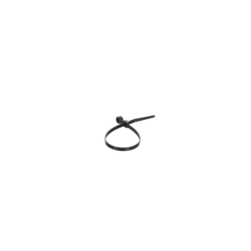Cable Tie, Nylon, Blk., 7in.