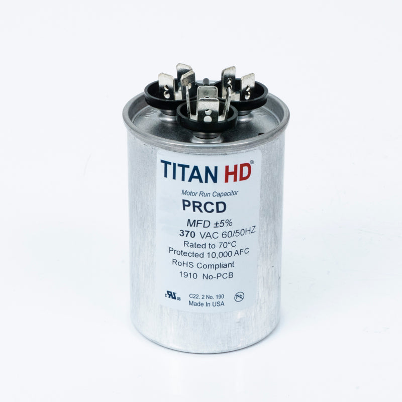 TITAN HD 35+10MFD, 370V, ROUND