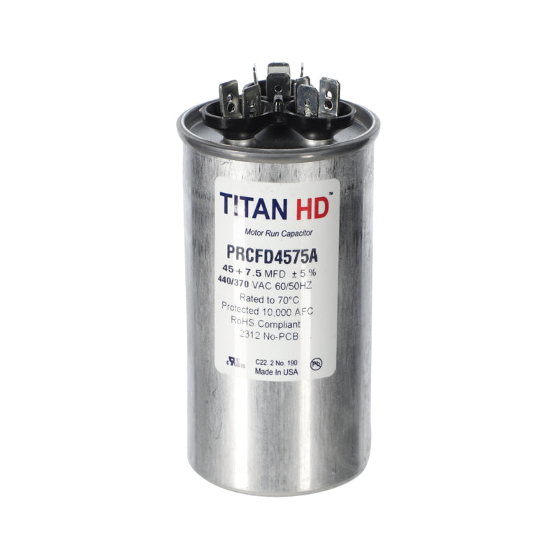 Titan HD45+7.5MFD,440/370V,Rnd