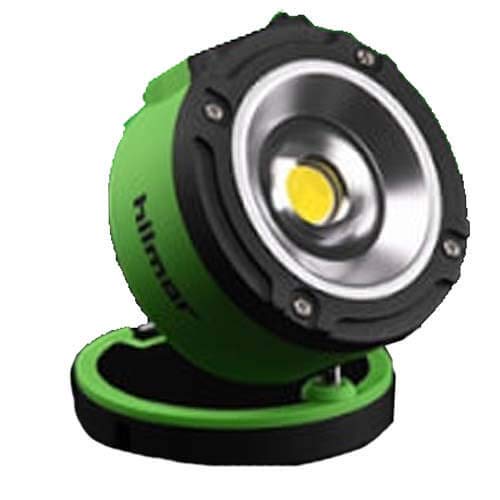 Hilmor Mini Spotlight Rechargeable Work Light with Magnetic Base and 2 Power Modes