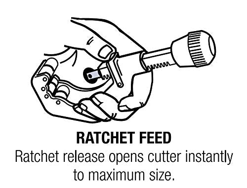 Imperial Tool 206FBSP Adjust-O-Matic Tube Cutter for 3/8" to 2 5/8" O.D. Tubing