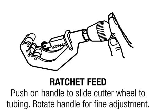 Imperial Tool 206FBSP Adjust-O-Matic Tube Cutter for 3/8" to 2 5/8" O.D. Tubing