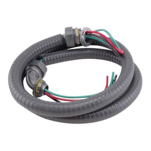 Diversitech 6-12-6NM Number-6 Non Metallic Conduit Whip, 1/2" x 6' AWG 10 THHN