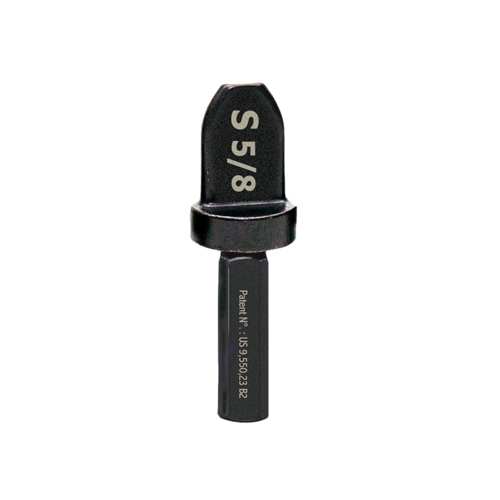 Spin S1058 Swaging Tool, 5/8-Inch, Individual Hex Drill Bit