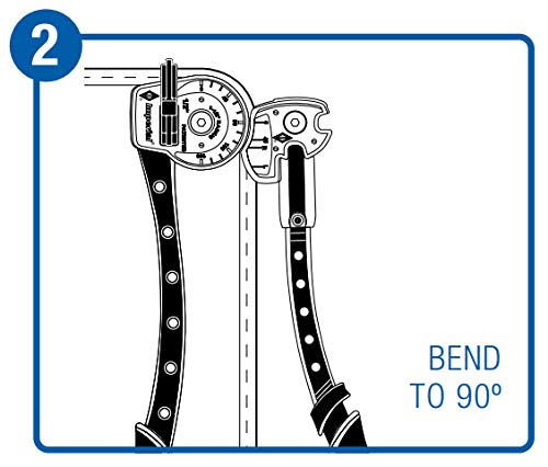 Imperial Tool 664FH04 180 Degree Tube Bender with Roto-Lok Indexing Handle