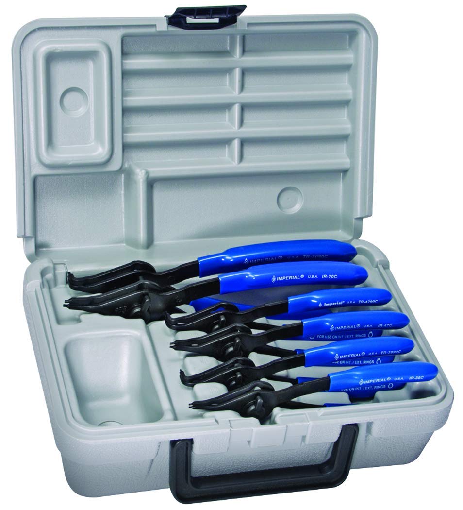 Imperial Tool Professional QTR-Turn Convertible Retaining Ring Plier Kit