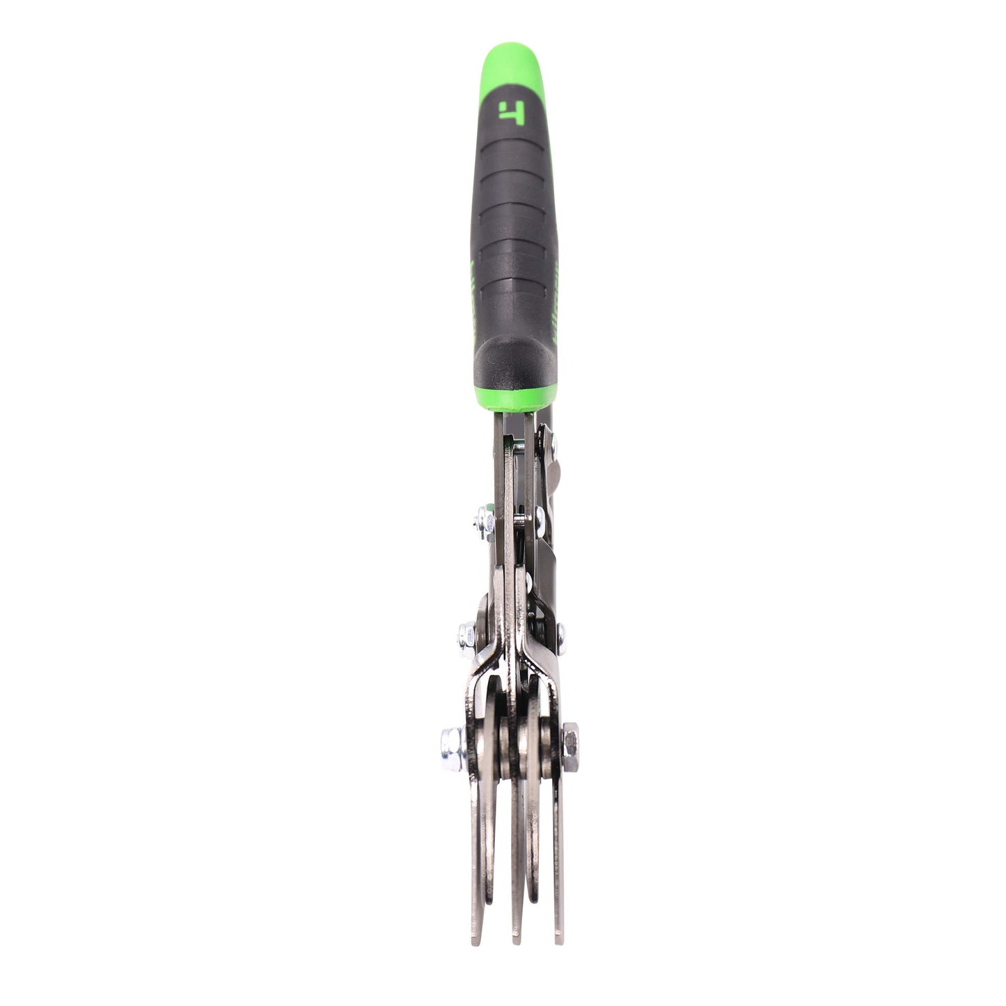 Hilmor 5 Blade Crimper for Sealing Round Metal Pipe, Black & Green, SMTBC5 1891187