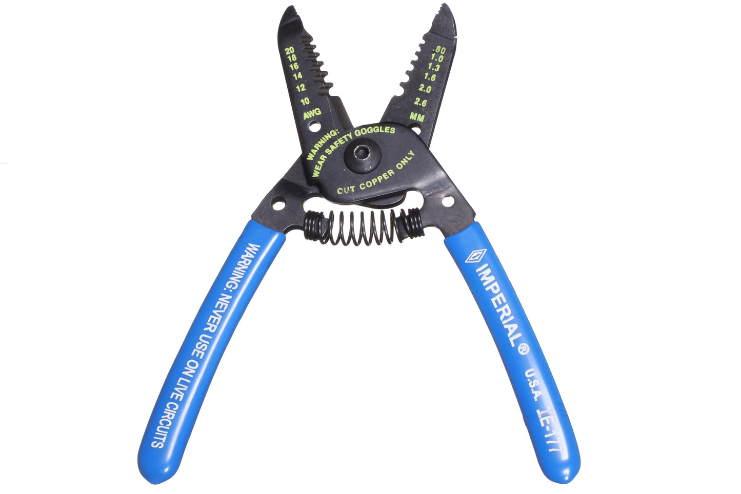 Imperial Tool Upfront Super Plier Nose Stripper and Cutter
