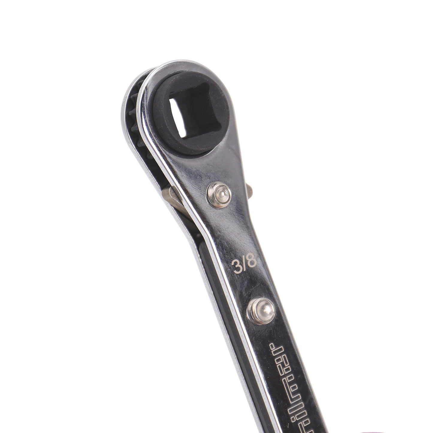 Hilmor Straight Service Racheting Wrench 1/4", 3/16", 3/8", 5/16" Square Hex, SWS 1839042