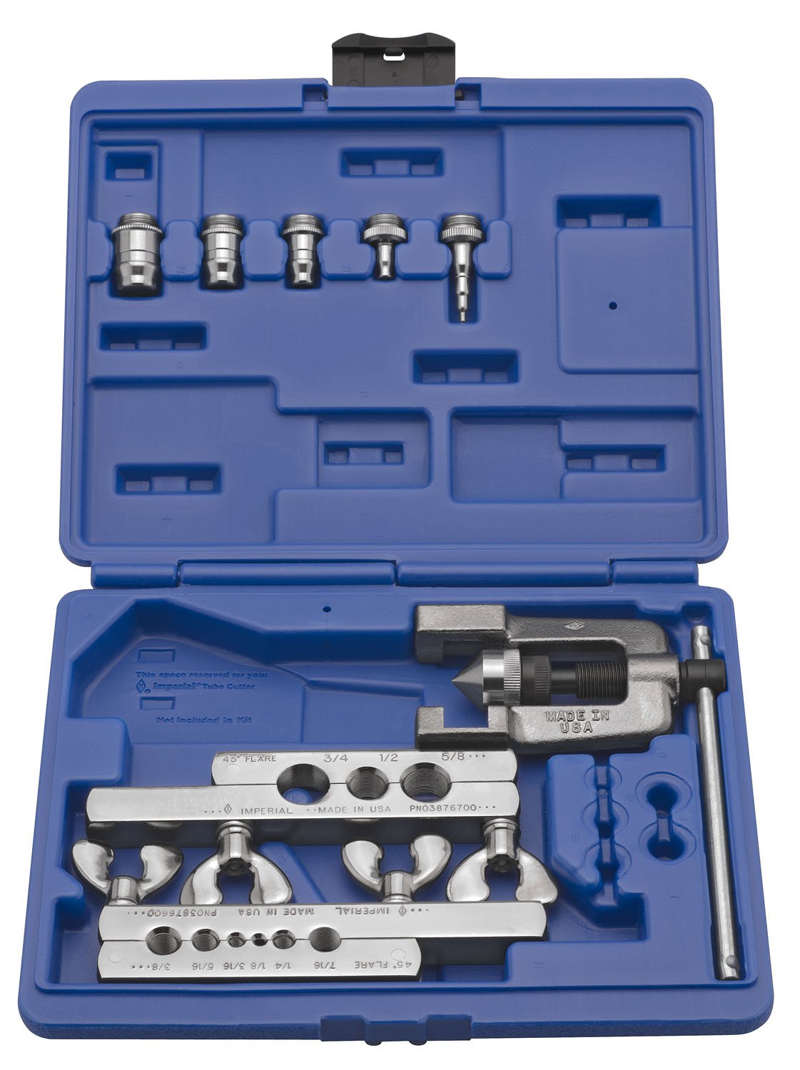 Imperial Tool 275FS 45 Degree Flaring and Swaging Kit for 1/8" to 2/4" O.D. Tubing