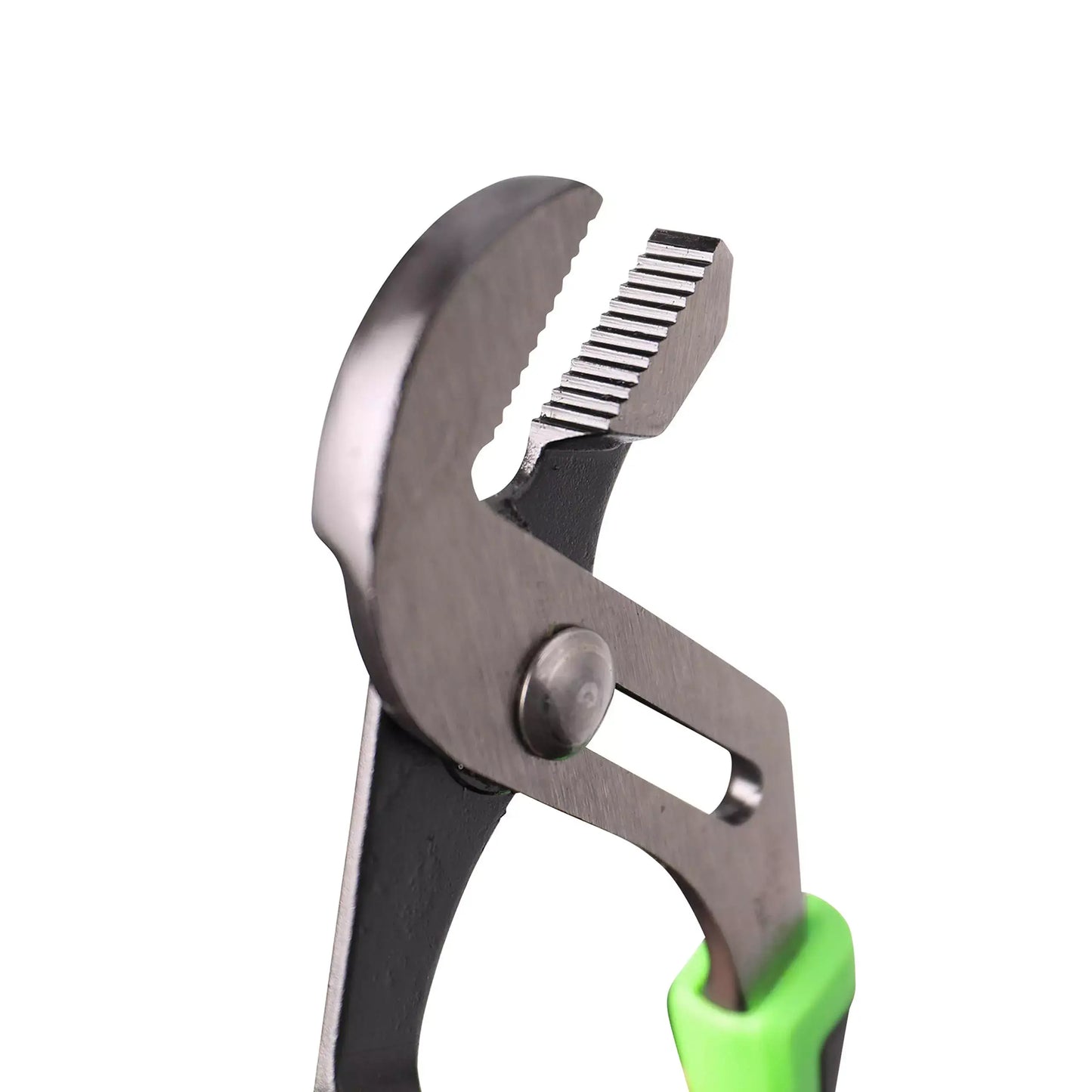 Hilmor 10" Tongue & Groove Plier with Rubber Handle Grip, Black & Green, GJP10 1885367