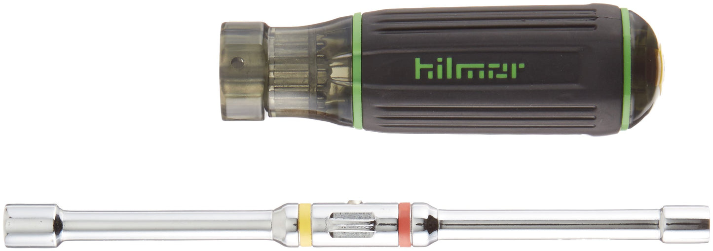 "Hilmor 1891260 Quick Change Magnetic Nut Driver, 3"" 1/4"" + 5/16"" - HVAC Tool" (1839054)