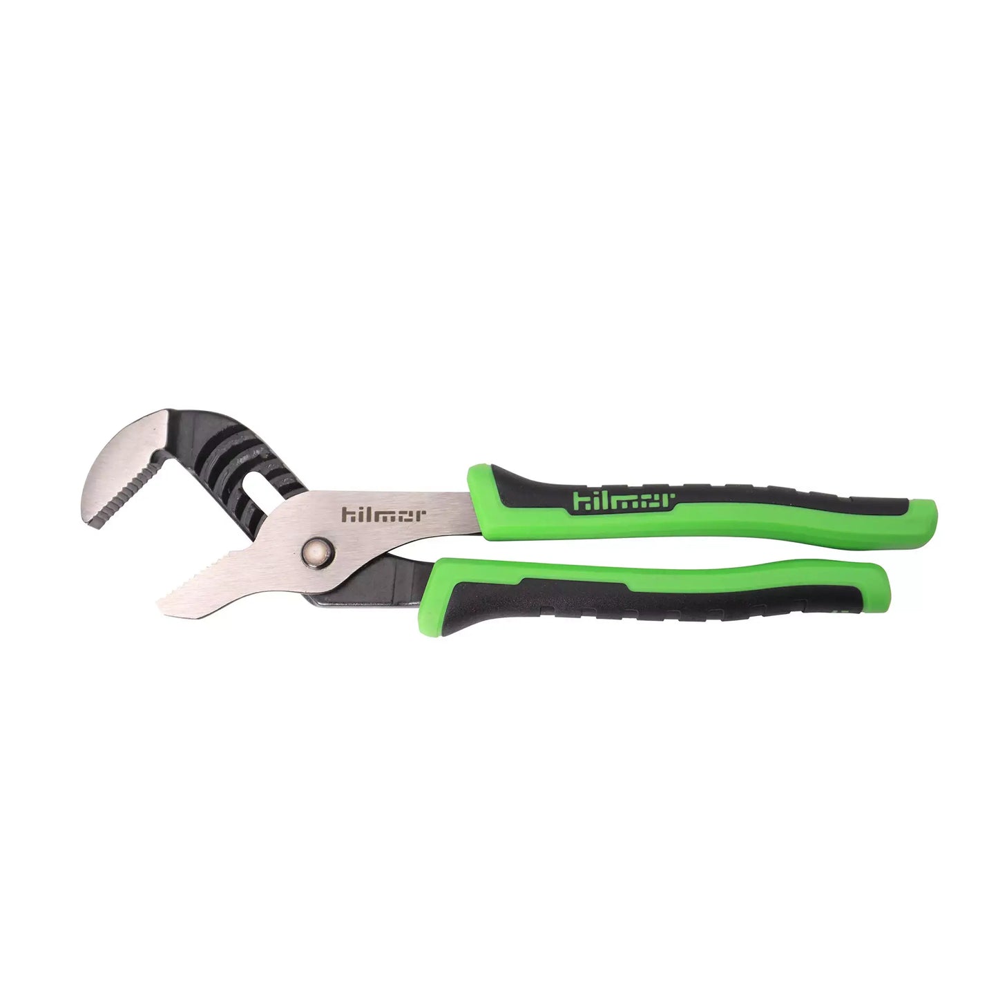 Hilmor 10" Tongue & Groove Plier with Rubber Handle Grip, Black & Green, GJP10 1885367