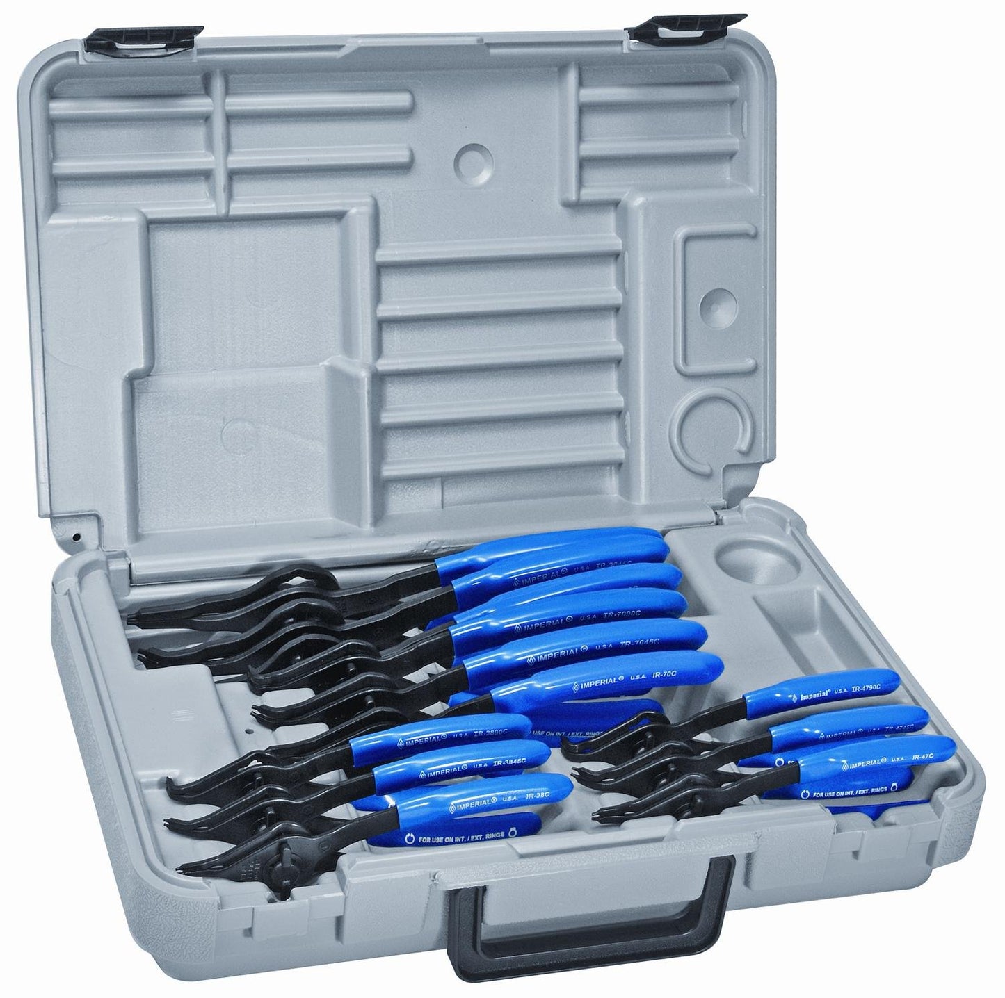Imperial Tool Professional QTR-Turn Convertible Retaining Ring Plier Kit