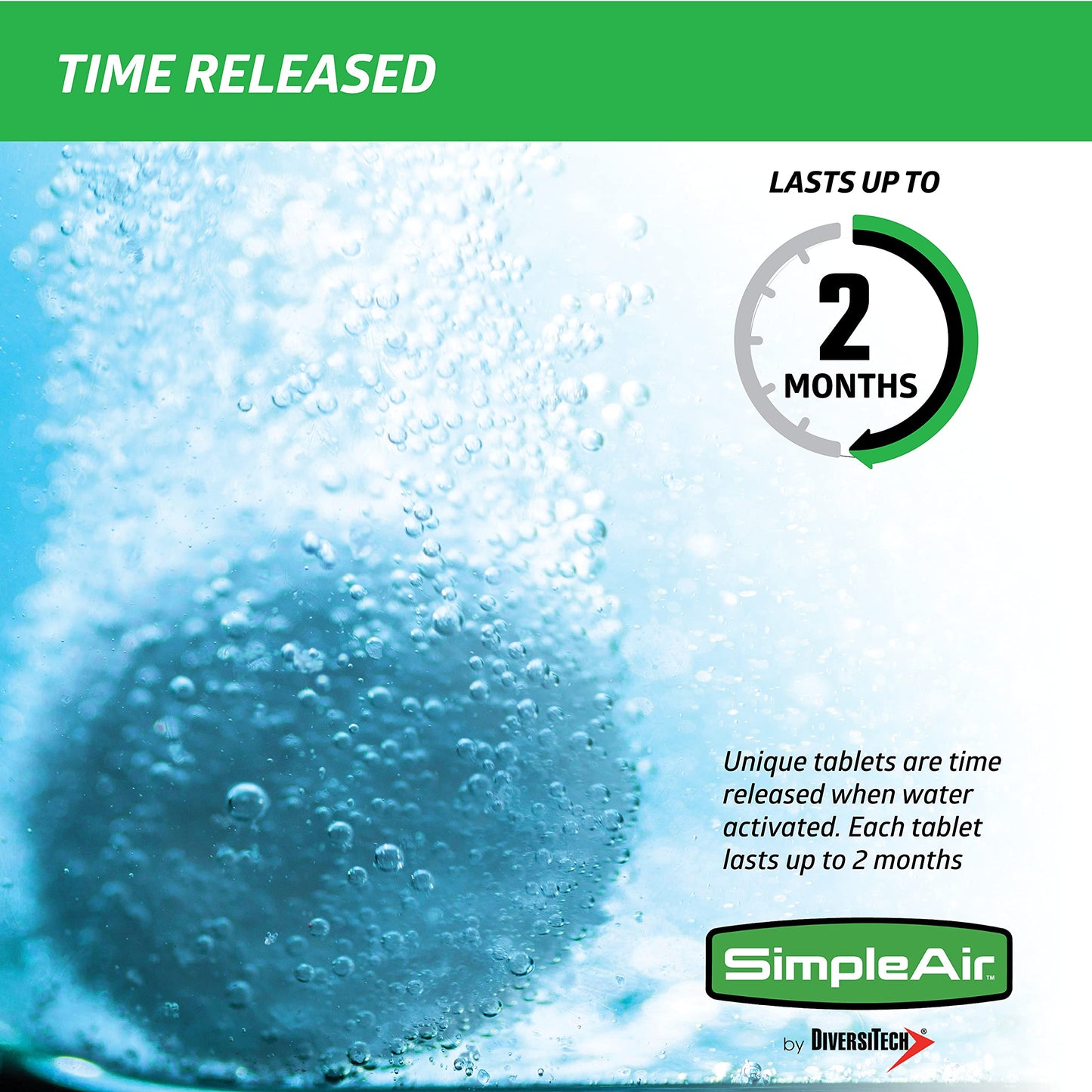 SimpleAir Clean Flow HVAC Drain Line Treatment Tabs, 2-Pack, 12 Count