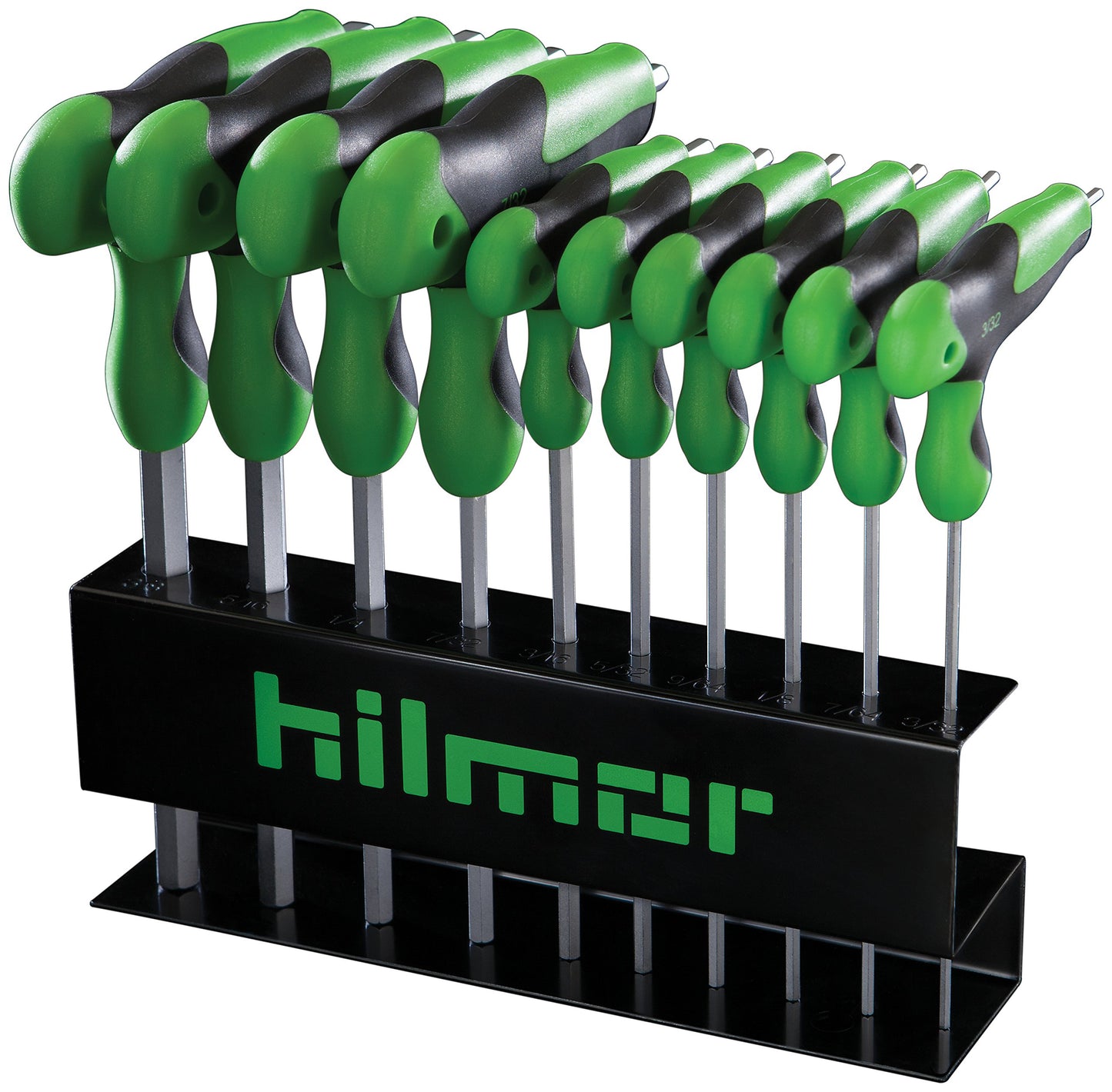 hilmor 1891471 HKTH T Handle Hex Key Set, 3/32" to 3/8"
