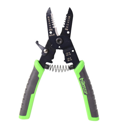 Hilmor 7 Wire Stripper with Rubber Handle Grip, Black & Green, WS7 1885426 Fifth