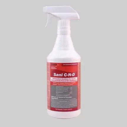 Sani C-N-D™ Coil, Drain Pan and general hard surface Sanitizer and Disinfectant Second