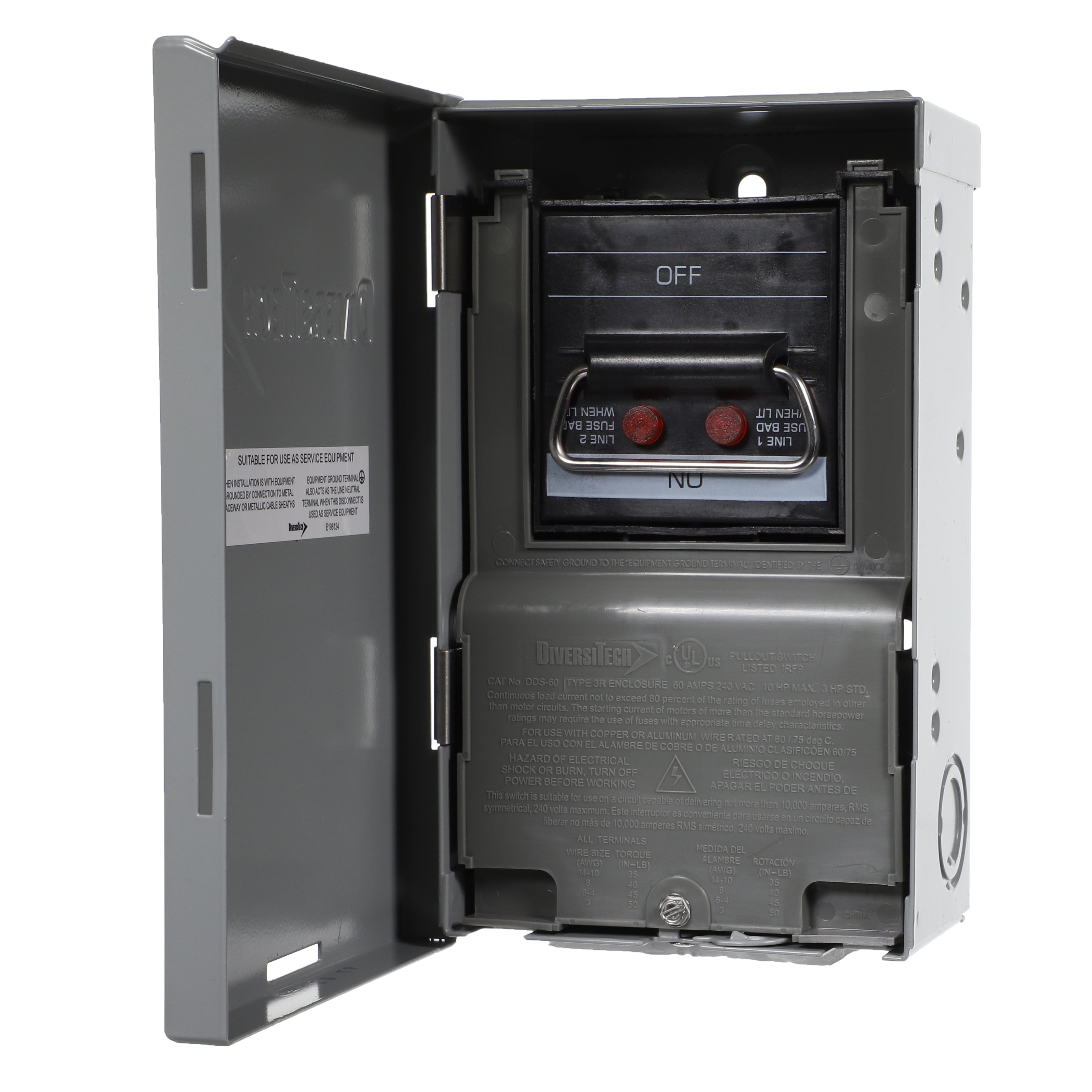 Disconnect,Switch,60a,fuseable – IAQ Supply House