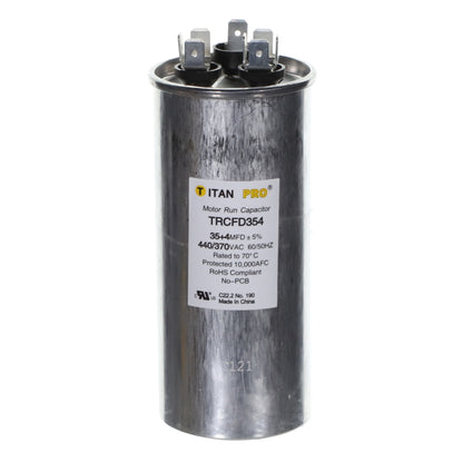 35+4 MFD 440/370V ROUND