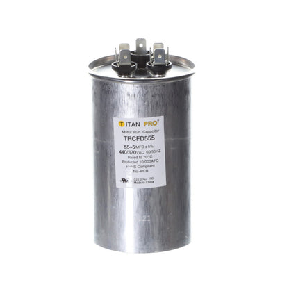 55+5 MFD 440/370V ROUND
