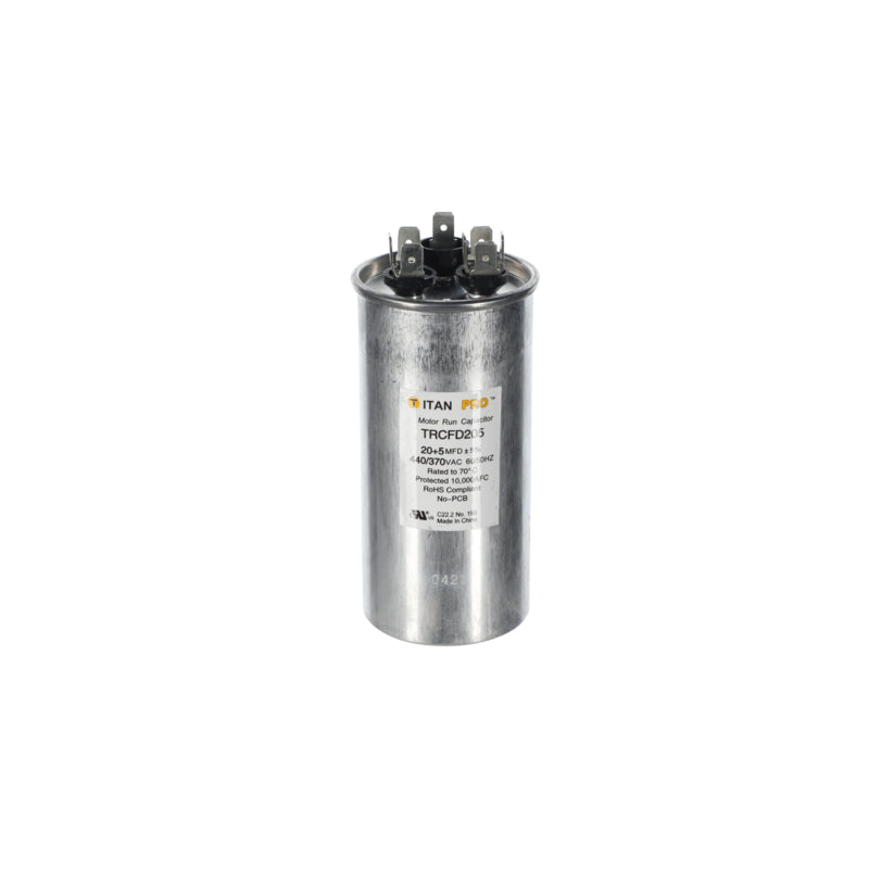 60+10 MFD 440/370V ROUND