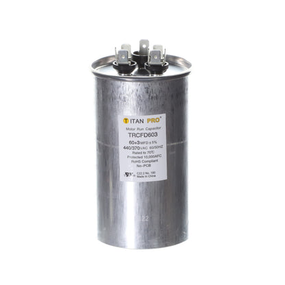 60+3MFD 440/370V ROUND