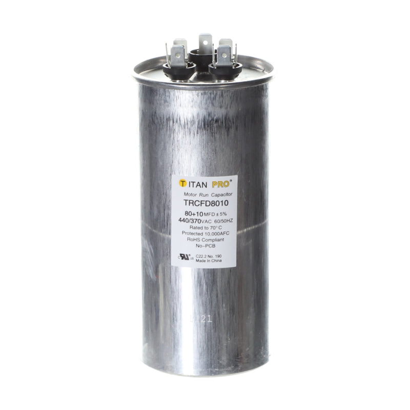 80+10 MFD 440/370V ROUND