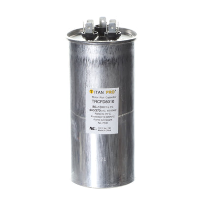 80+10 MFD 440/370V ROUND