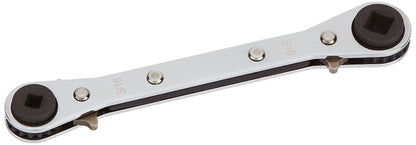 Hilmor Straight Service Racheting Wrench 1/4", 3/16", 3/8", 5/16" Square Hex, SWS 1839042