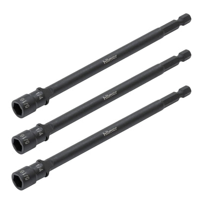 Hilmor 1/4 & 5/16 Reversible Magnetic Nut Driver, 3-Pack