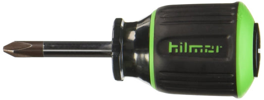hilmor 1891391 1-1/2" Round Shank #2 Phillips Tip Screwdriver