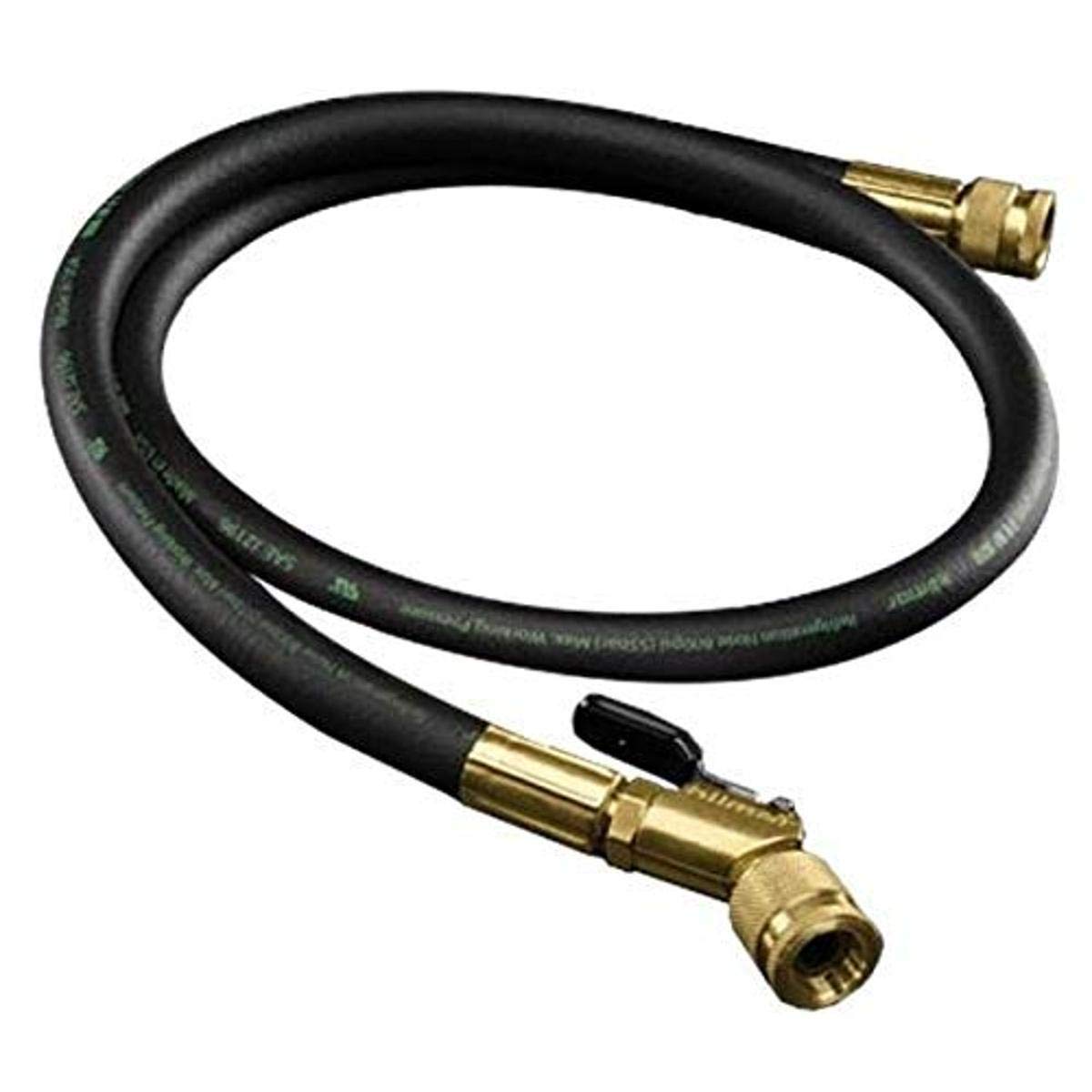 Hilmor 60" Hose with Ball Valve End Rated for 800 PSI, 3/8" Vacuum