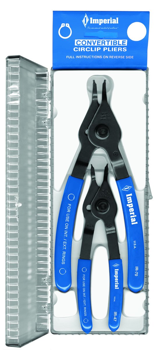 Imperial Tool IR-47700K 2 Pc. Std. Convertible Pliers Kit IR47 and IR70