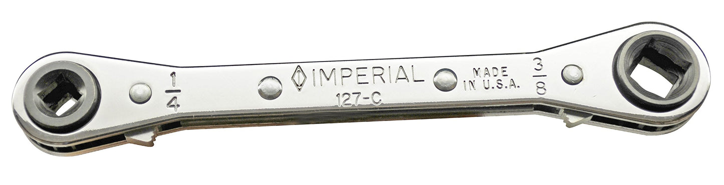 Imperial Tool 124C Combination Wrench with Four Sizes