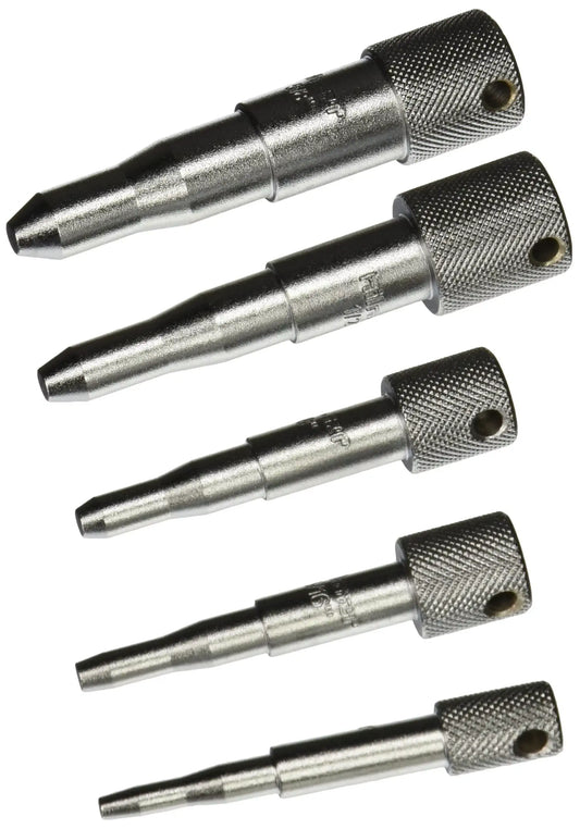 hilmor 1839008 Punch Swage Set, 5 Piece, 1/4" to 5/8"