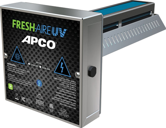 APCO Carbon Matrix HVAC UV Air Purifier, Includes Dual 2-Year UVC Lamp for Coils and Air Handler (18-32 VAC Series) # TUV-APCO-DE2