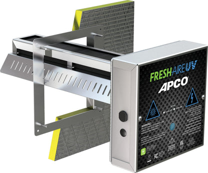 APCO Carbon Matrix HVAC UV Air Purifier, Includes Dual 2-Year UVC Lamp for Coils and Air Handler (18-32 VAC Series) # TUV-APCO-DE2