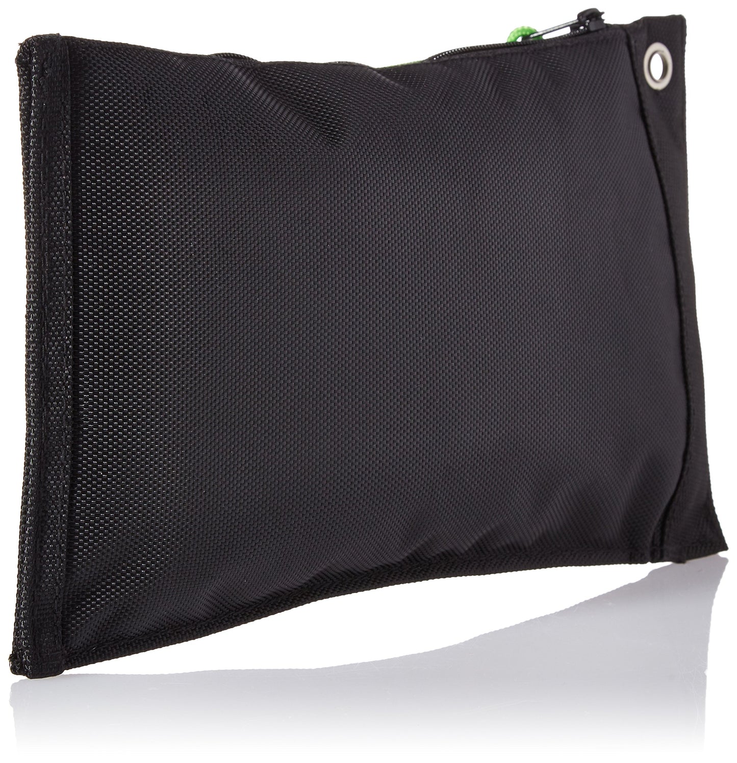 Hilmor Zipper Pouch, Waterproof Storage Bag for Small HVAC Tools & Accessories, Black & Green, ZP 1839081