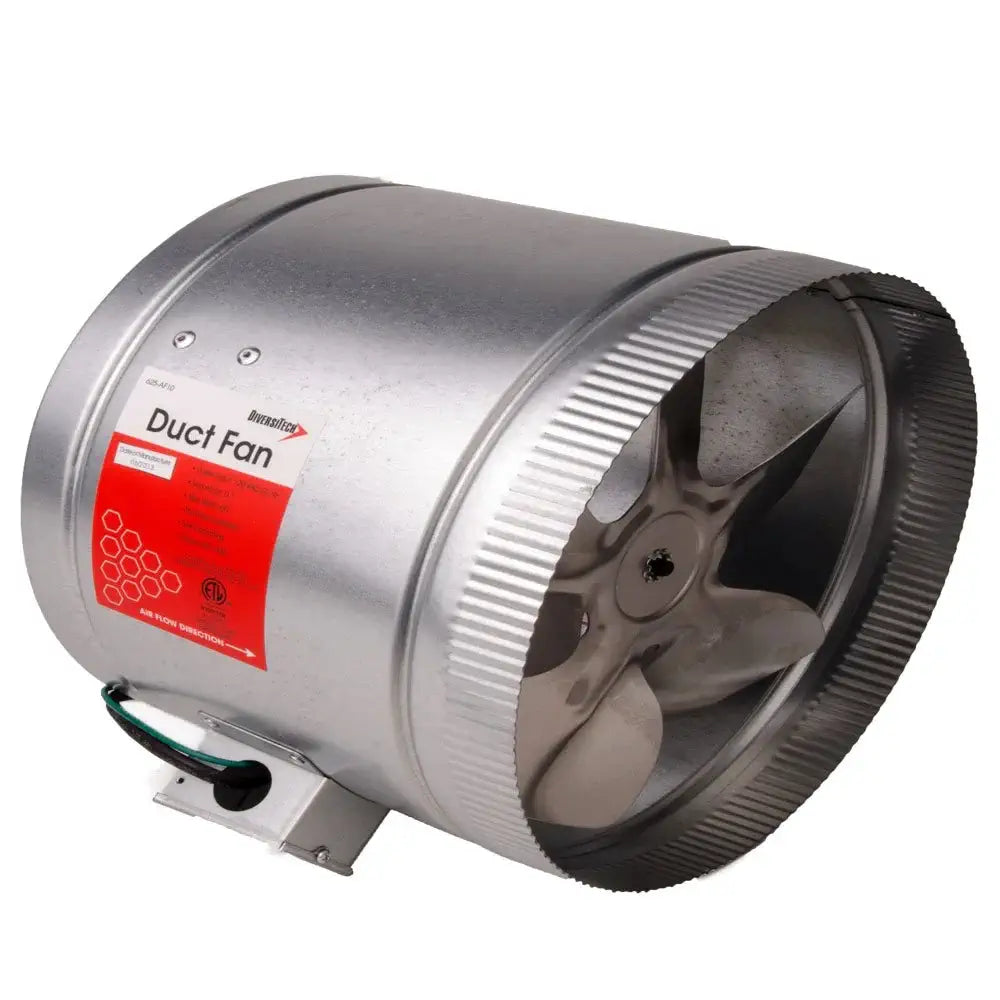 Diversitech 625-AF10 Duct Fan, 10In, 650Cfm, 60W,