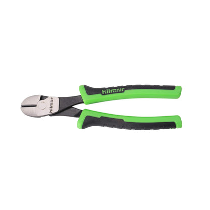Hilmor 8 Diagonal Cutting Plier with Rubber Handle Grip, Black & Green, DCP8 1885363