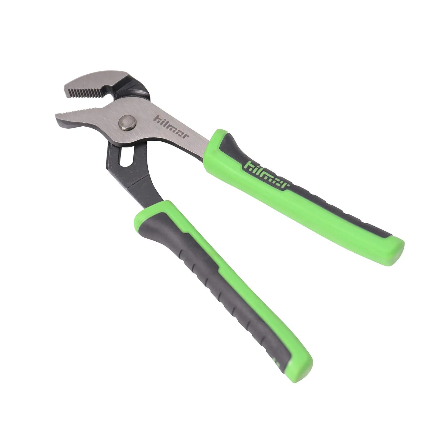 Hilmor 8 Tongue & Groove Plier with Rubber Handle Grip, Black & Green, GJP8 1885366 Third