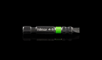 Hilmor Slotted Impact Bits, 2 Pack, 1937917 Second