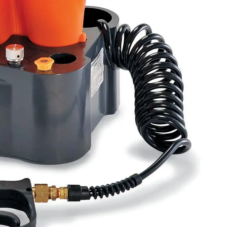 Self-Coiling Hose for CoilJet